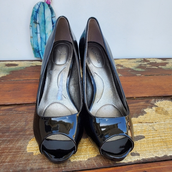 New Bandolino Open Toe Heels Pums Shoes Sz 8.5 - Picture 7 of 13